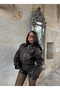 Brown Bomber Leather Jacket - 2