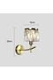 | Modern Wall Sconce | 1 x E14 Bulb Holder | Olive Gold Finish - 5