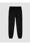 Lcw Black Jogger Sweatpants for Girls with Elastic Waist