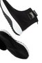 Women's Black Flexible Stretch Socks Comfortable Sole Daily Sports Boots - 5