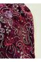 Sequin Embroidered Velvet Fabric - 5