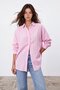 Jacquard Oversize Woven Shirt