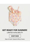 Ruffle Detailed Girls' Swimsuit - 3