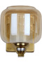 Modern Wall Sconce Light | Gold | E27 | 18 x 14 x 17.5 - 6