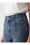 Özmarka New Season Blue Slim Mom Women's Jean Trousers - 4