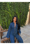 Lara Zippered Denim Set - 2