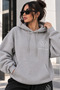 Women's Oversize Hooded Printed Tracksuit Set 2-Piece Hoodie Jogger Bottom Top Set Comfortable Fit Casual Sports Set - 2