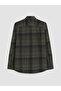 Quality Pieces from Çelebi Store Standard Fit Checked Embroidered Men's Shirt - 3