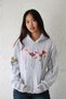 Unisex Gray Loose Fit Hooded Sweatshirt with Inner Pockets, Warm Hoodie