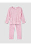 Rmz Gi̇yi̇m Farkiyla Printed Girls' Pajama Set - 2
