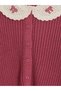 Quality Pieces from Çelebi Store Bebe Roba Collar Embroidered Girls' Cardigan - 2