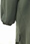 Hooded Half-Buttoned Jacket with Elastic Sleeves and Pocketed Trousers - Camouflage - 5