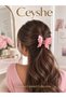 Pinterest Acrylic Pink Butterfly Shiny Claw Clip Durable Hairpin Color Changing Hair Clip - 2