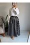 Women's Lined Long Skirt - 2