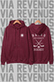 Briar University Hockey Printed Unisex Wide Fit Hoodie - 3 Thread Fleece Hood Lining with Drawstring Detail