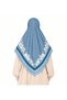 Linda Rayon Hijab for Women – Floral Printed Islamic Headscarf, Elegant Modest Hijab, Size M - 3