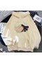Unisex Beige Oversize Hooded Sweatshirt with Kangaroo Pocket, 3 Thread Raster Hoodie