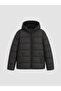 Hooded puffer jacket for boys