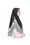 Linda Rayon Hijab for Women – Floral Printed Islamic Headscarf, Elegant Modest Hijab, Size M - 2