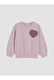 Printed girl's thick sweatshirt 2-pack - 2