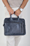 Genuine Crazy Leather Handmade Laptop and Briefcase Bag - Calfskin Special Design - 15 Inches - 2