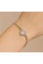 Zircon Stone Heart Detailed "The Sparkle of Love" Elevator Bracelet - 2
