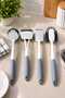 Round Toilet and Toilet Bowl Cleaning Brush Kitchen Sink Bathroom Detail Brush - 2