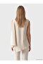 Sparkling Choices from Shining Store Wide Roba Collar Textured Asymmetrical Cutting Blouse - 3