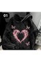Unisex Anthracite Acid Wash Vintage Hooded Sweatshirt Comfortable Fit Hoodie