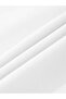 Unisex White 3 Thread Raster Oversize Hooded Sweatshirt Basic Comfortable Cut - 2