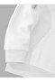 Unisex White 3 Thread Raster Oversize Hooded Sweatshirt Basic Comfortable Cut - 5
