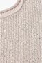 Ecru Sequined Vest Blouse Set - 7