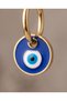 3 Pair Set Women's Gold Earrings - a Quality Steel - Does Not Tarnish - 3
