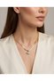Blue Series - Casual Gold Women's Necklace - 36L Steel - 45 +5 cm Extension - a Quality - Tarnish Resistant - 4