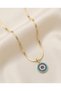 Blue Series - Casual Gold Women's Necklace - 36L Steel - 45 +5 cm Extension - a Quality - Tarnish Resistant - 4