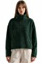 Busem Women's Half-Zip Short Sweatshirt