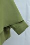 Buttoned Shoulder Bat Sleeve Modal Kimono Poncho -Khaki - 6