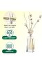 6PCS Rattan Reed Diffuser Sticks & Flower Refills for Home Office Aromatherapy Décor - Enhance Any S - 5