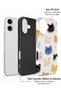 iPhone 17 Compatible - Colorful Cats, Double Layer, Glossy Surface Protective Case - 3