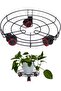 Movable Metal Stand for LPG Cylinder, Flowerpot & Heavy Items