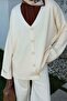 Big Button Suit Beige - 4