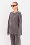 Yıkamalı Baskılı Sweatshirt - 7