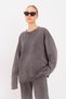 Yıkamalı Baskılı Sweatshirt - 4