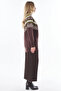 Mixed Pattern Knitwear Tunic Brown - 6