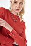 Accessory Buttoned Knitwear Tunic Tile - 7