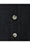 Buttoned Front V-Neck Casual Knitwear Cardigan - Anthracite - 8