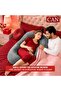 Pregnancy Pillow U-Shaped Ultra Soft Full Body Maternity Pillow with Removable Cover, Pregnancy Body Pillow for Sleeping, Support for Back, Belly, Hips & Legs, Side Sleeper Pillow, Grey - 4