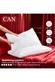 Bed Pillows for Sleeping Queen Size Set of 2, Cooling Hotel Quality Gusseted Pillows, Soft Fluffy Down Alternative Pillow for Side, Back & Stomach Sleepers, Premium White Bedding Pillow - Queen - 8