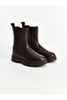 Özmarka New Season Brown Elastic Girls' Boots