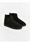 Suede-look girls' boots with fur lining